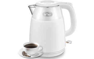 Bear 1.5L Rapid-boil Stainless Steel Electric Kettle