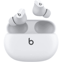 Beats Studio Buds - True Wireless Noise Cancelling Earbuds - Apple & Android Compatible - Built-in Microphone - IPX4 Rating - Sweat Resistant - Class 1 Bluetooth Headphones - White