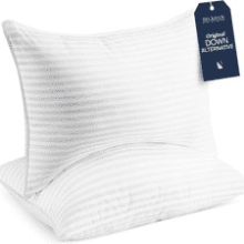 Beckham Hotel Collection Bed Pillows Set of 2 - Gel Cooling Pillow