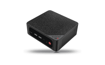 Beelink SER5 MAX Mini PC - AMD Ryzen 7 5800H Processor, 16GB DDR4 RAM, 500GB M.2 NVMe SSD, 4K FPS, Triple Screen Display, WiFi 6, BT5.2, Auto Power On Support