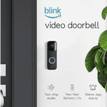 Blink Video Doorbell + 2 Outdoor 4 Smart Security Cameras (4th Gen) with Sync Module 2