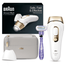 Braun IPL Laser Hair Removal Device for Women & Men, Silk Expert Pro5 PL5157