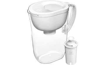 Brita Large Water Filter Pitcher, 10-Cup Capacity, BPA Free, White