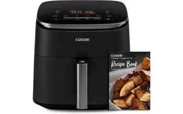 COSORI TurboBlaze 6.0-Quart Compact Air Fryer - 9 Functions, 5 Speeds, Crispy Results