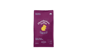 Chamberlain Coffee Fancy Mouse Espresso Blend, Extra Bold Dark Roast Organic Coffee