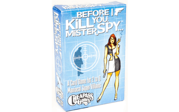 Cheapass Games Before I Kill You, Mister Spy - Hilarous Card Game