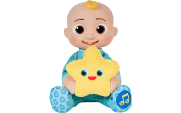 Cocomelon Peek-A-Boo JJ 10” Feature Plush - Favorite Song, Phrases, and Sounds - Play Peek-A-Boo - Toys for Preschool and Kids