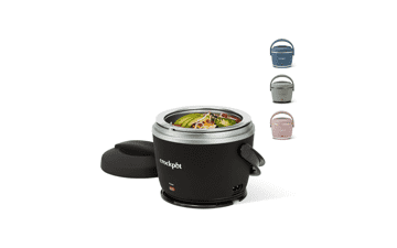 Crock-Pot Electric Lunch Box, Portable Food Warmer, 20-Ounce, Black Licorice