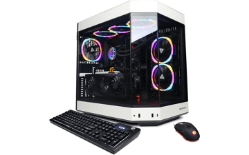 CyberPowerPC Gamer Xtreme VR Gaming PC, Core i9-13900KF, RTX 4070 12GB, 16GB DDR5, 1TB NVMe SSD, Wi-Fi Ready, Windows 11 Home - Black