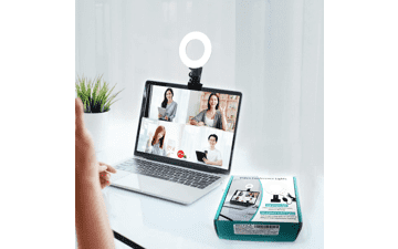 Dimmable LED Ring Light for Video Conferencing and Streaming