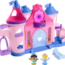 Disney Princess Magical Lights & Dancing Castle Toddler Playset with 2 Figures