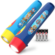 Energizer PAW Patrol Flashlights (2-Pack) - Lightweight LED Flashlights for Kids