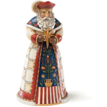 Enesco Jim Shore Heartwood Creek Santas Around The World Polish Figurine - 7 Inch - Multicolor