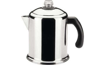 Farberware Yosemite Stainless Steel Coffee Percolator - 8 Cup, Silver