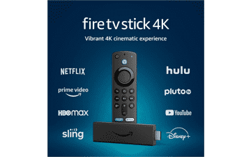 Fire TV Stick 4K - Brilliant 4K Streaming Quality, Smart Home Controls, Free Live TV