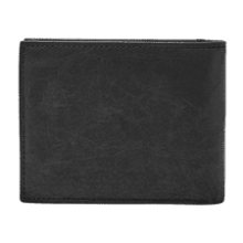 Fossil Ingram Leather RFID-Blocking Bifold Wallet with Flip ID Window for Men