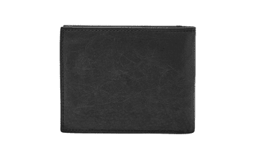 Fossil Ingram Leather RFID-Blocking Bifold Wallet with Flip ID Window for Men