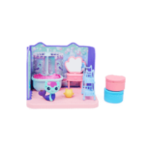 Gabby's Dollhouse Primp and Pamper Bathroom with Mercat Figure