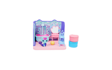 Gabby's Dollhouse Primp and Pamper Bathroom with Mercat Figure