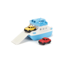 Green Toys Ferry Boat with Mini Cars Bathtub Toy