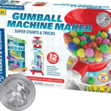 Gumball Machine Maker Lab - Super Stunts & Tricks | Physics & Engineering Lessons | 12 Experiments | Includes Gumballs | Award Winner