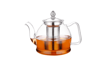 HIWARE 1000ml Glass Teapot with Removable Infuser