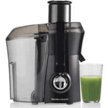 Hamilton Beach Juicer Machine, 800W Motor, Black