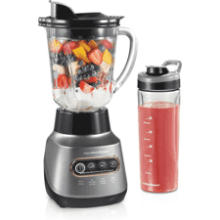 Hamilton Beach Wave Crusher Blender for Shakes and Smoothies, 6 Functions