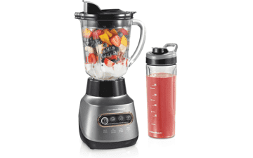 Hamilton Beach Wave Crusher Blender for Shakes and Smoothies, 6 Functions