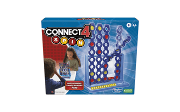 Hasbro Gaming Connect 4 Spin Game - Spinning Connect 4 Grid - 2 Player Board Game for Family and Kids - Strategy Game - Ages 8 and Up