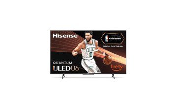 Hisense 58-Inch U6HF Series ULED 4K UHD Smart Fire TV - QLED, Dolby Vision, HDR 10 plus