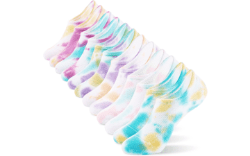 IDEGG No Show Socks Low Cut Ankle Anti-slid Athletic Running Novelty Casual Invisible Liner Socks