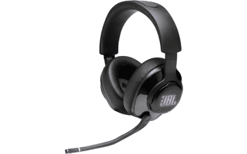 JBL Quantum 400 Wired Over-Ear Gaming Headphones with USB and Game-Chat Balance Dial - Black