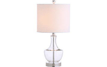 JONATHAN Y Colette 20" Mini Glass LED Table Lamp