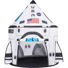 JOYIN Rocket Ship Play Tent for Kids