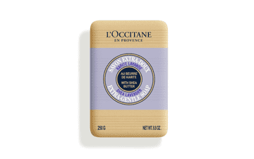 L'Occitane Lavender Extra-Gentle Soap - Vegetable Based, Artisanal, Relaxing Scent, Crafted with Lavender from Provence