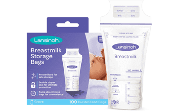 Lansinoh Breastmilk Storage Bags, 100 Count, 6 Ounce