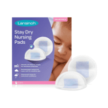 Lansinoh Stay Dry Disposable Nursing Pads, 200 Count