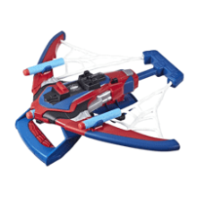 Marvel Spider-Man Web Shots Spiderbolt NERF Blaster Toy