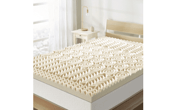 Mellow 3 Inch Memory Foam Mattress Topper, Full