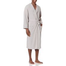 Men's Lightweight Waffle Robe - Big & Tall Sizes Available