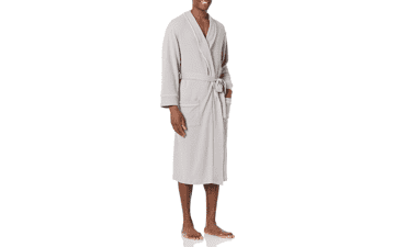 Men's Lightweight Waffle Robe - Big & Tall Sizes Available