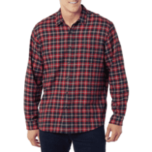 Men's Long-Sleeve Flannel Shirt - Amazon Essentials (Big & Tall)