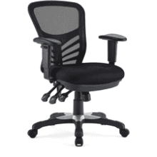 Modway Articulate Ergonomic Mesh Office Chair - Black