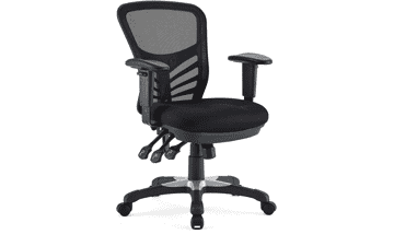 Modway Articulate Ergonomic Mesh Office Chair - Black