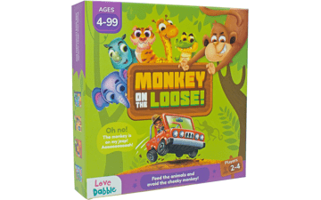 Monkey On The Loose - LoveDabble Board Game