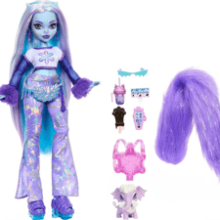 Monster High Doll Abbey Bominable Yeti with Pet Mammoth Tundra & Accessories