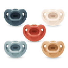 NUK Comfy Orthodontic Pacifiers 0-6 Months 5 Count