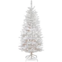 National Tree Company Pre-Lit Slim Christmas Tree - Kingswood Fir, 4.5 Feet