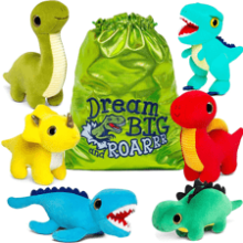 Naturally KIDS Soft Dinosaurs for Toddlers 1-3